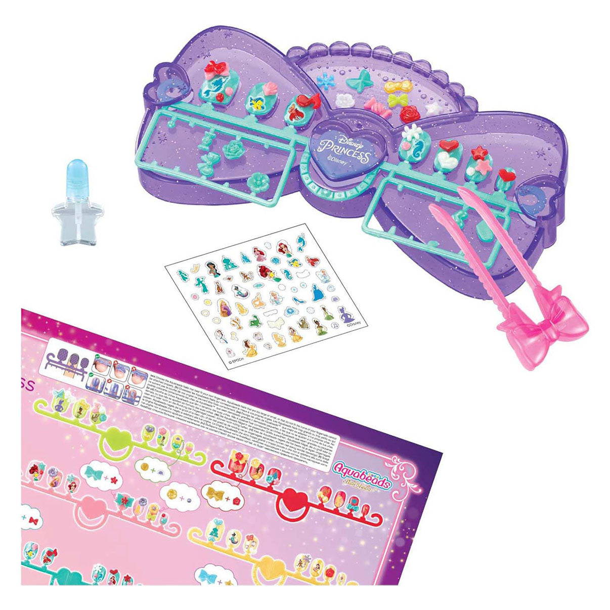 Epoch AquaBeads Nail Studio Disney Princess