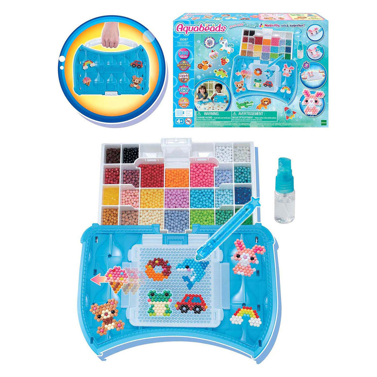 Epoch AquaBeads Beginners suitcase studio