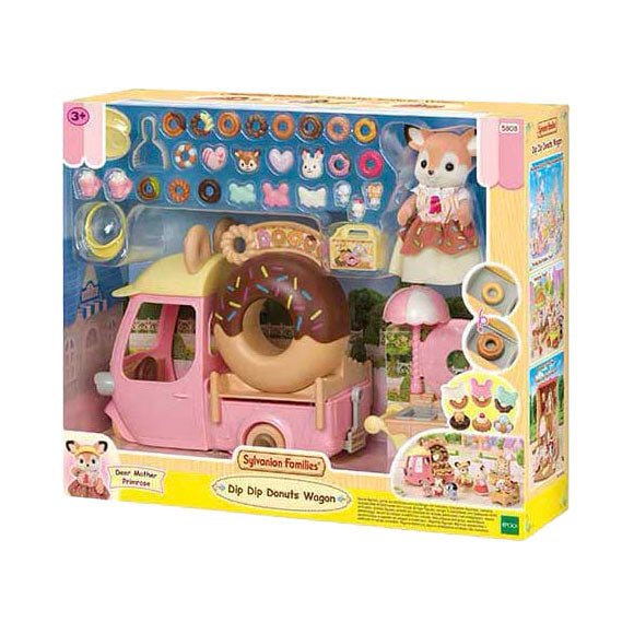 Sylvanian families 5808 dip dip donut wagen