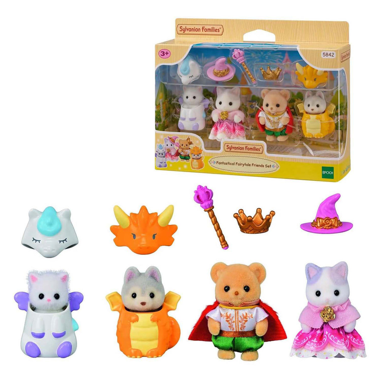 Sylvanian families 5842 fantastiske eventyr venner sett
