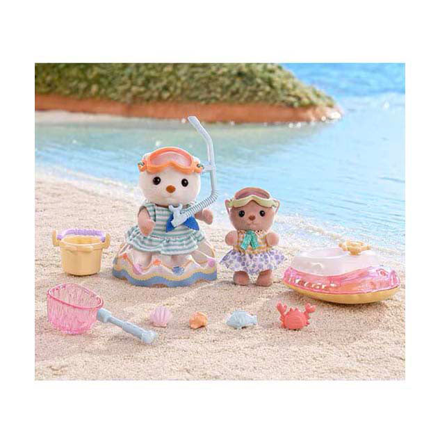 Epoch Sylvanian Families ZeeOtter Splashy Snorkel Set