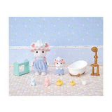 Sylvanian families 5805 bubbel badtijd broer zus
