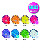 Aquabeads navulling neonkleuren