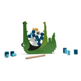 BS Toys Crocodile Equilibrio in legno e gioco stapel