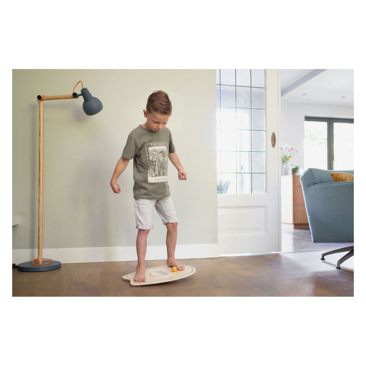 BS Balans Balance Surfboard Wood - Balance Game