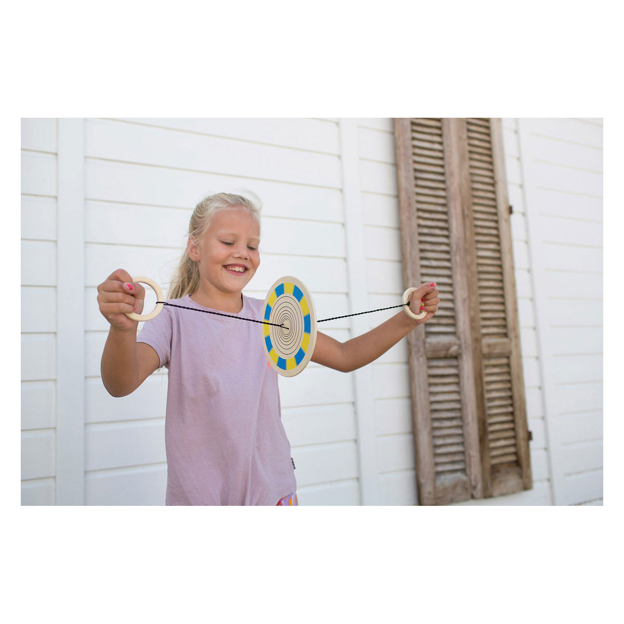 BS Toys Color Spinner Tensile Wood Game