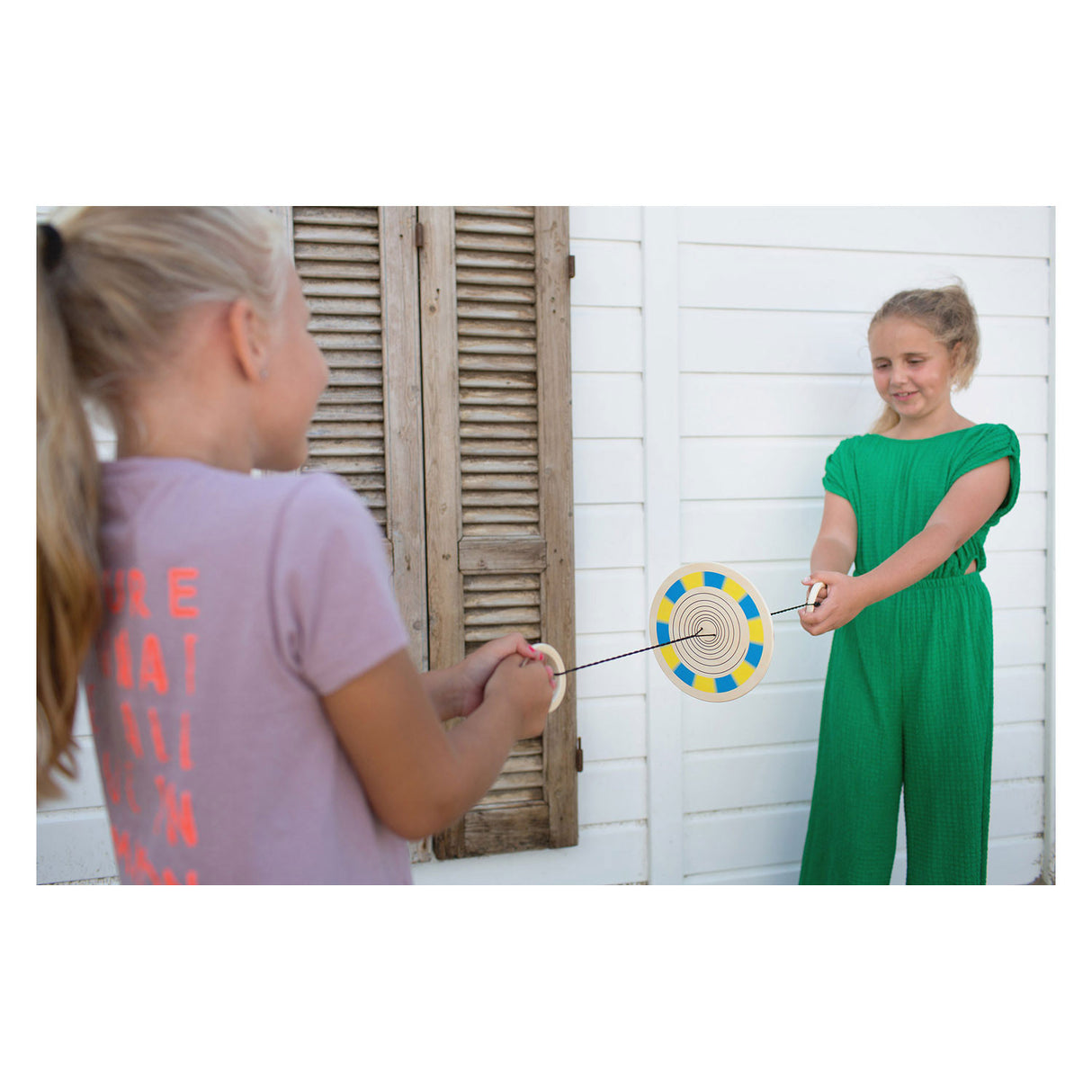 BS Toys Color Spinner Tensile Wood Game