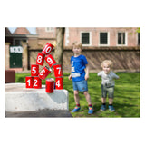 Bs toys plechovky červené, 13 ks.