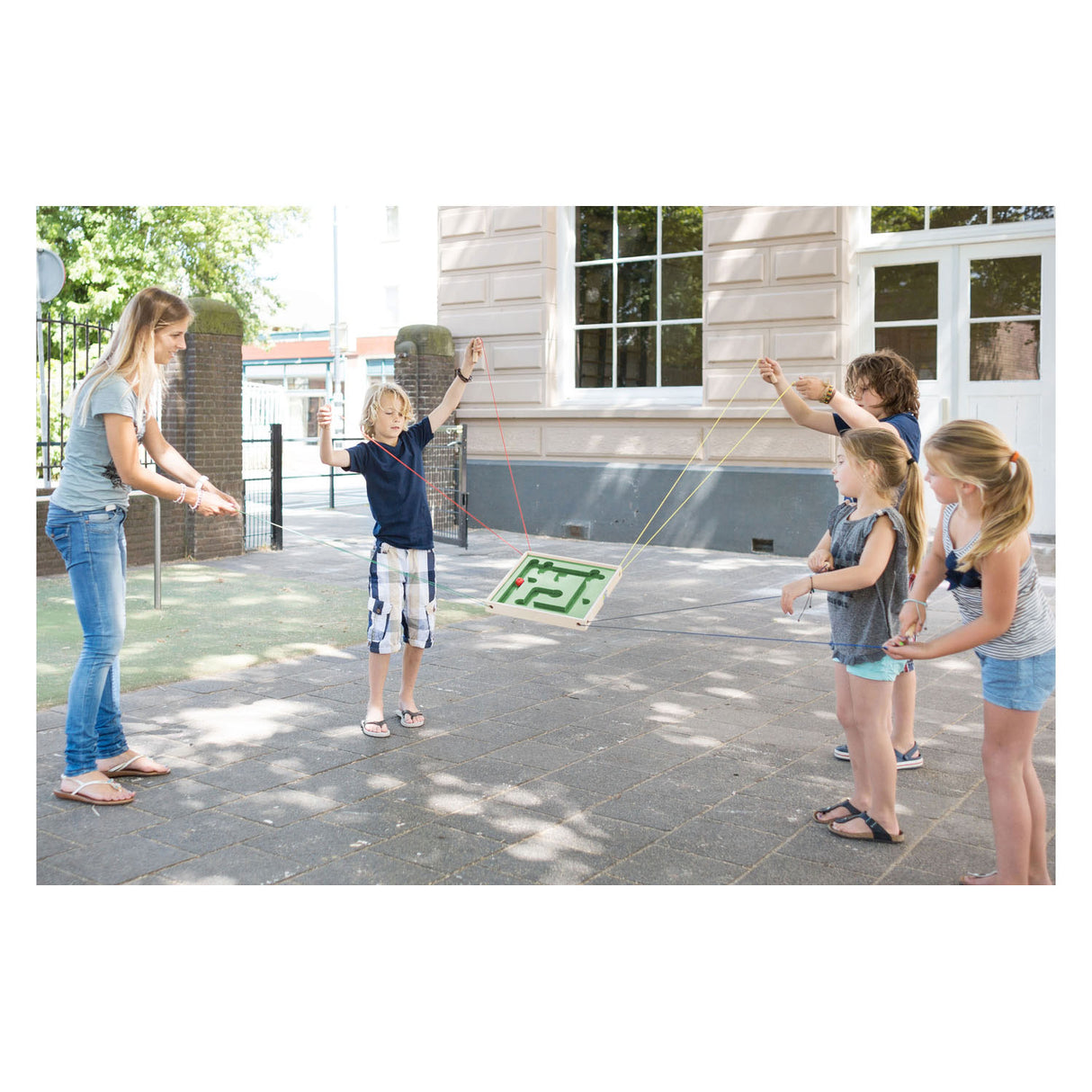 BS Spielzeug Holzbilanz Game Bälle