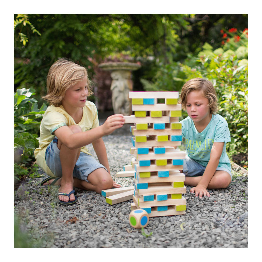 BS Toys Mega Houten Wiebelt Tower Game, 61DLG.
