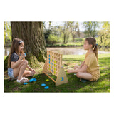Bs Toys Mega Gioco Match Four in Legno, 43 Pezzi