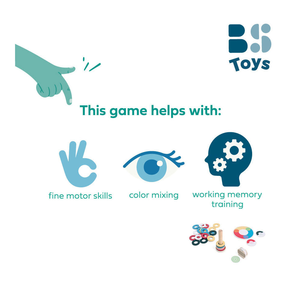 BS Toys Color Combination Game Game