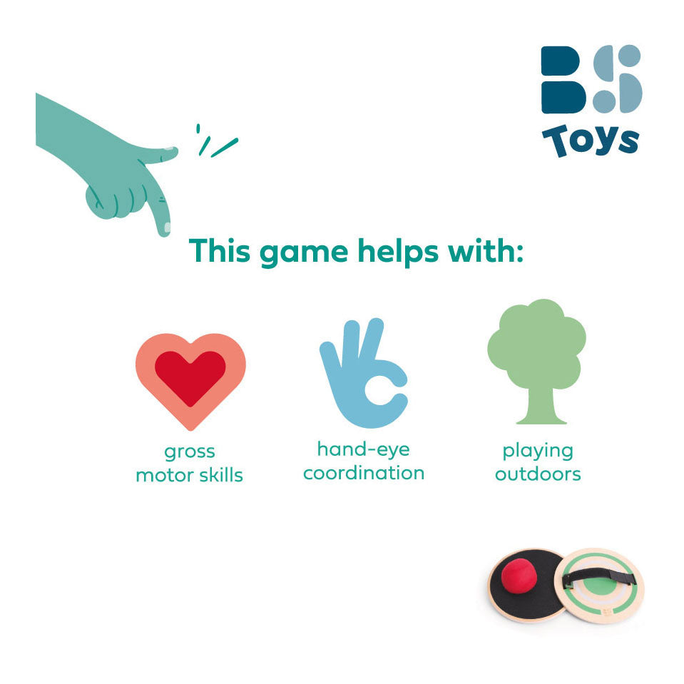 Hračky BS Toys Wooden Catch Game