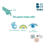 Bs igrače igra mozaik pin board les