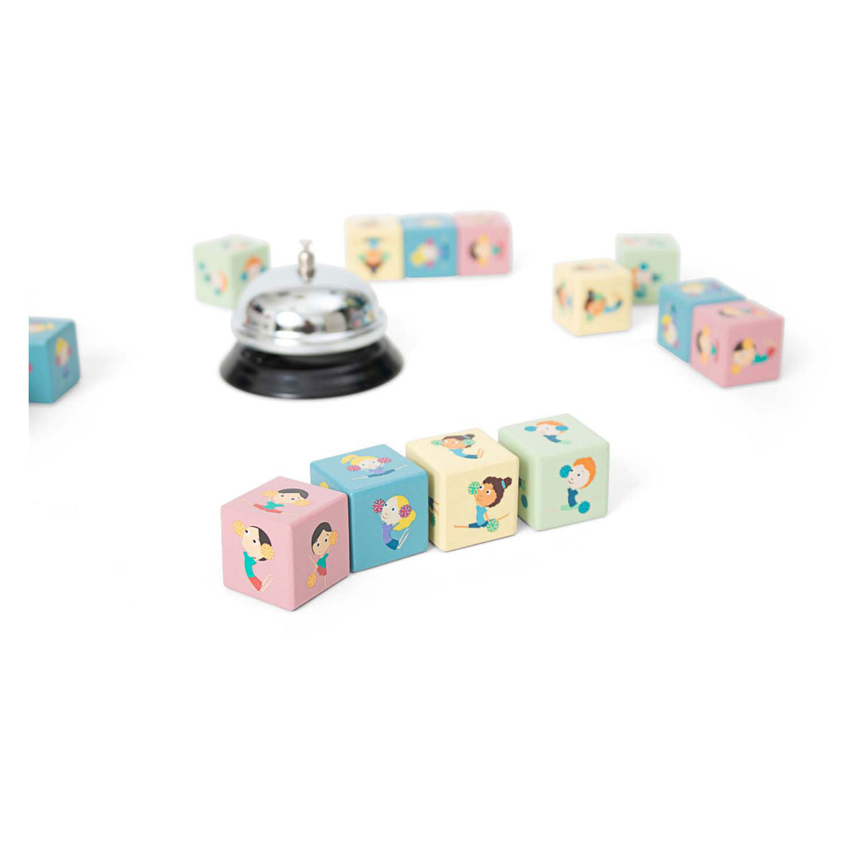 Jeu de jouets Bs, cubes rapides en bois