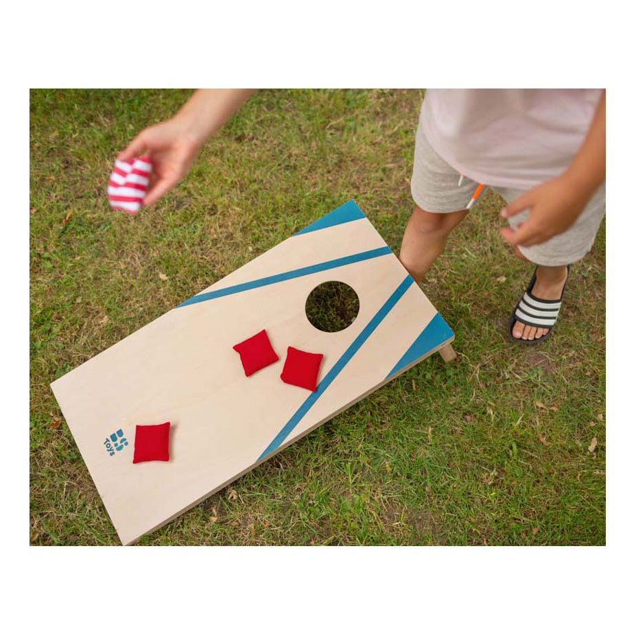 Bs toys houten werpspel - 6dlg.