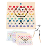 Bs toys houten draad en code