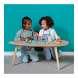 Bs toys houten bouwstenen - 38dlg.
