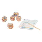 Bs toys houten yatzy junior - 6dlg.