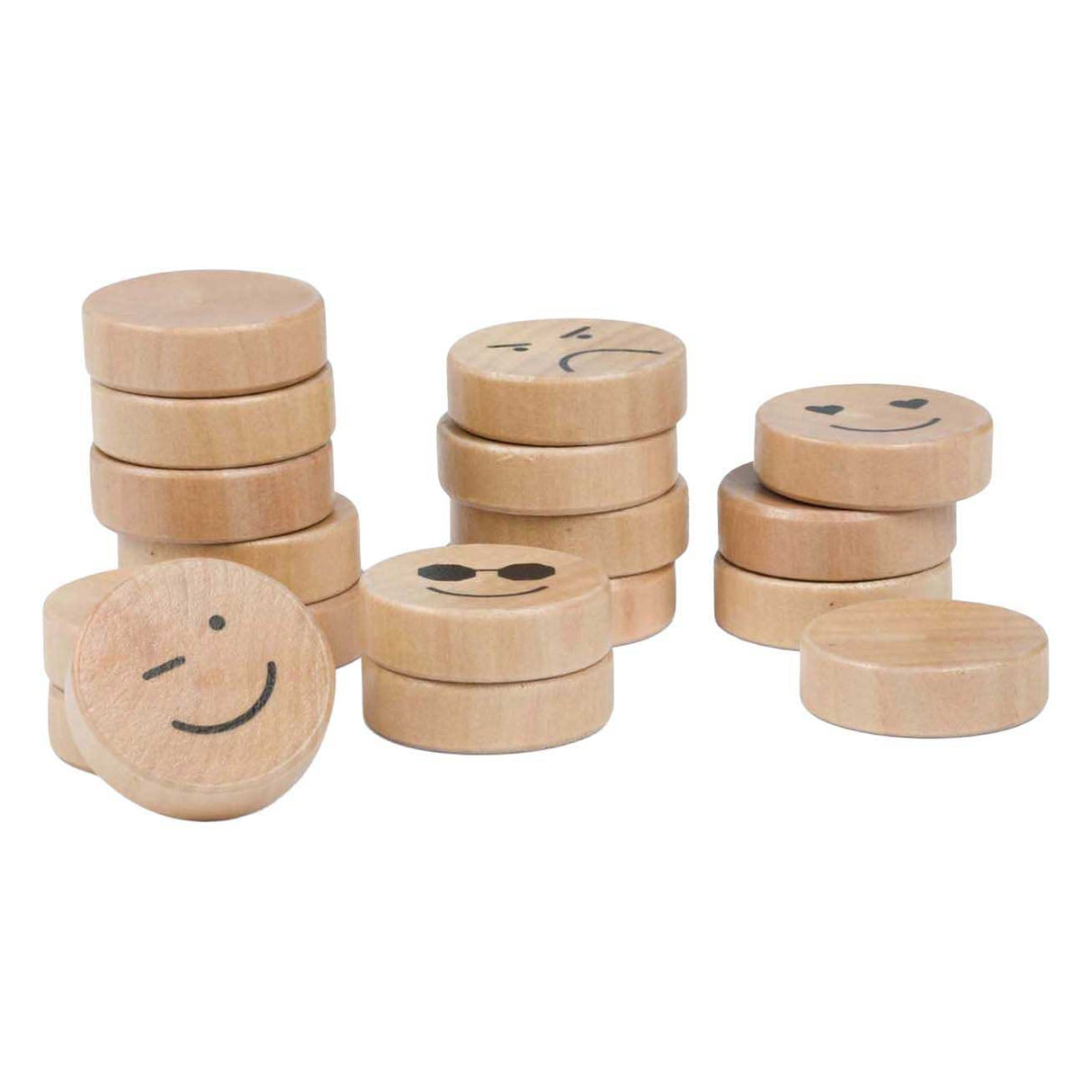 Bs toys houten sjoelbak junior - 19dlg.
