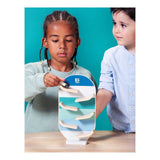 Bs toys houten autobaan set - 3dlg.