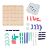 BS toys wooden geo plank - 40 pcs.