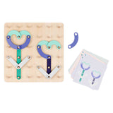 BS toys wooden geo plank - 40 pcs.