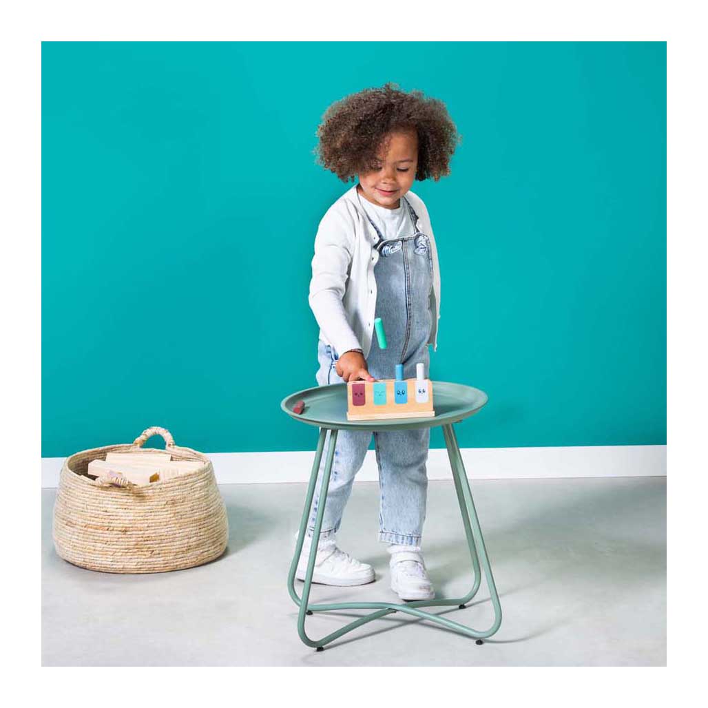 Bs toys houten pop-up spel - 5dlg.
