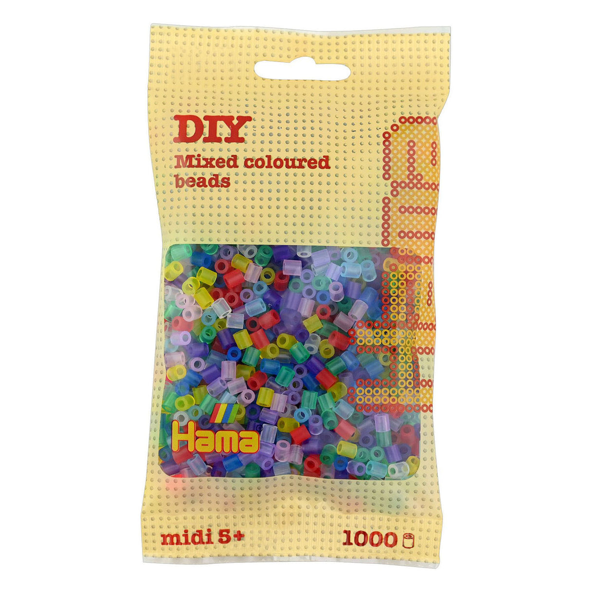 Hama Iron Peads - Transparent Mix (053), 1000st.