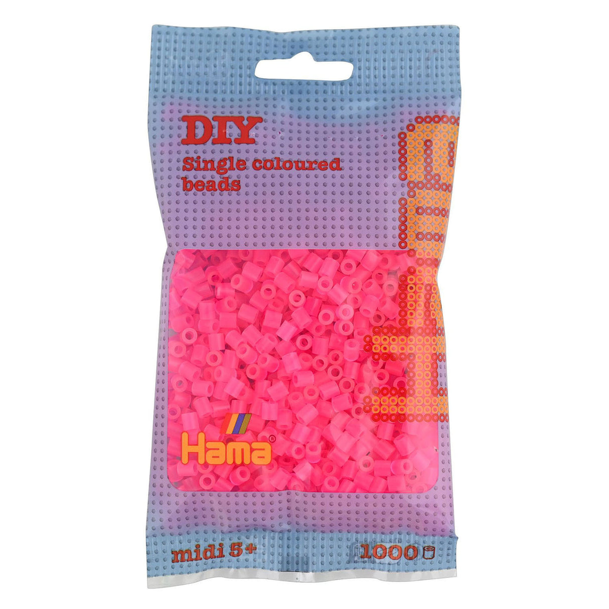 Hama string beads - Fuchsia (032), 1000st.