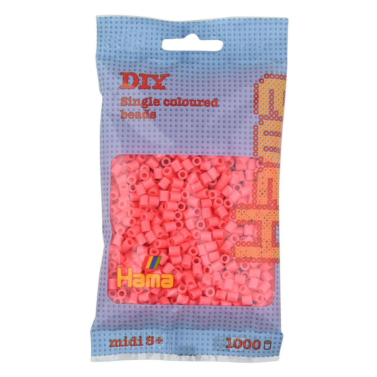 Hama Iron Peads - Red Pastel (044), 1000st.