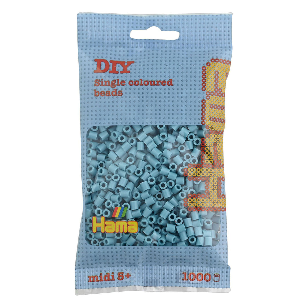 Hama string beads - Turquoise (031), 1000st.
