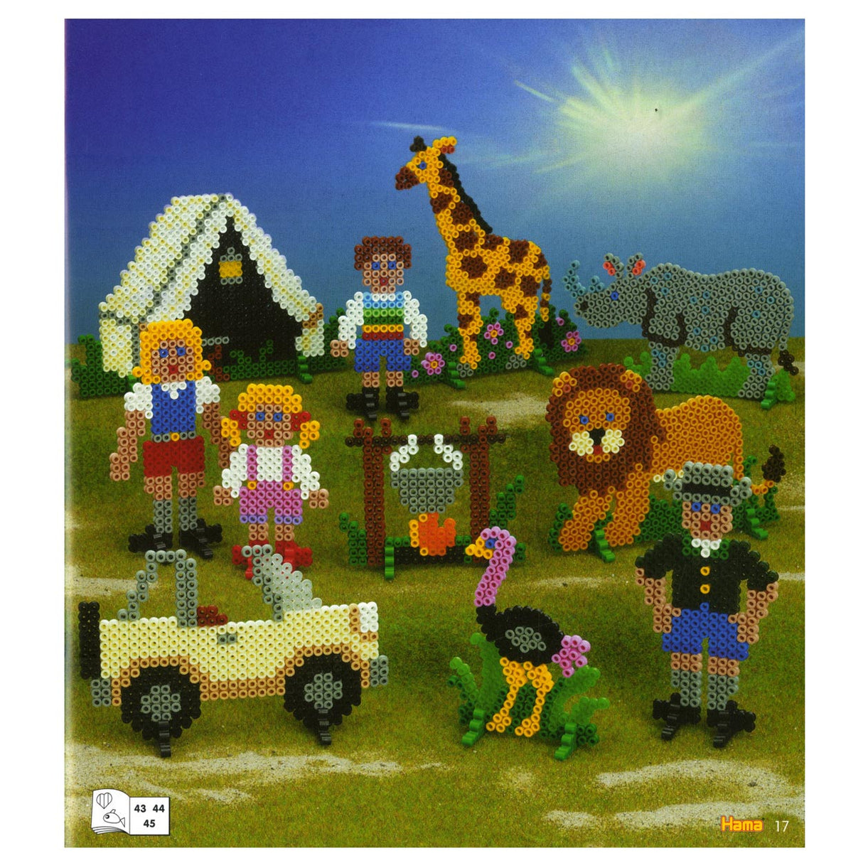 Hama String Beads Inspiration Booklet, no. 11