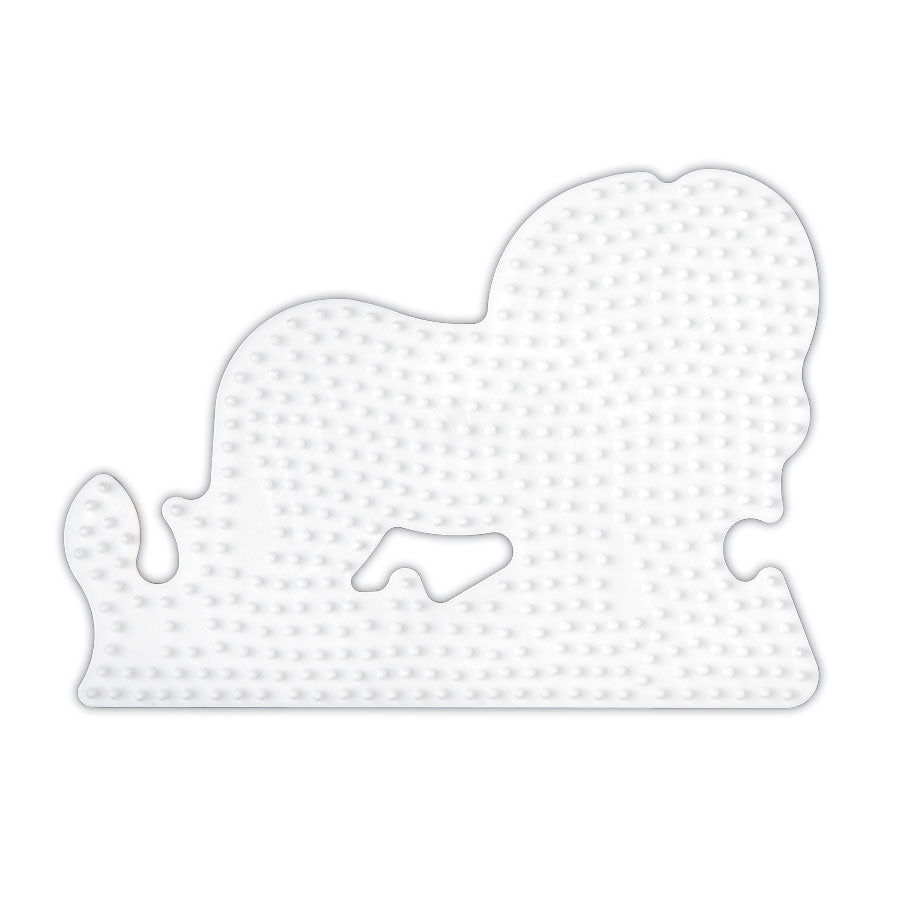 Hama ironing bead board - Lion
