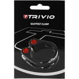 Trivio - seatpost clamp CNC aluminum black 31.8mm
