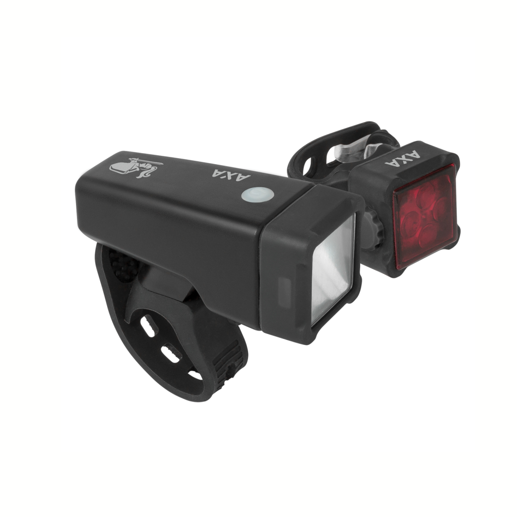 Lighting set AXA Niteline T4-R USB (on map)