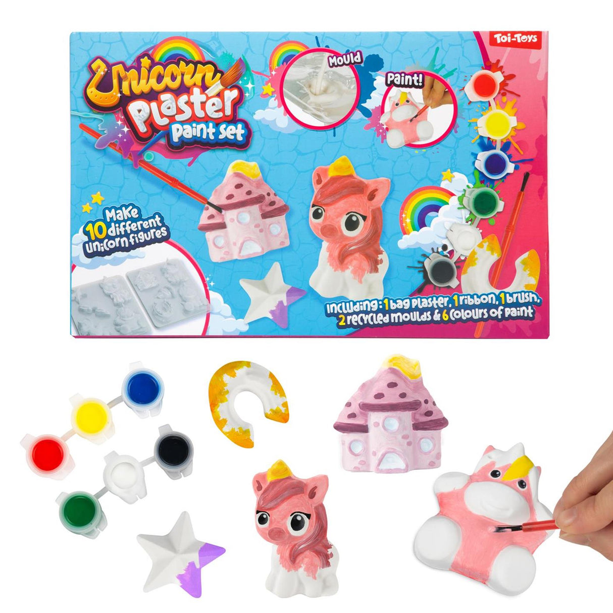 Toi-toys set gips gieten wild life