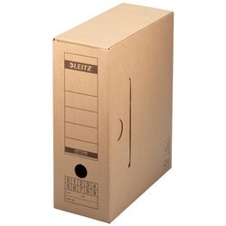 Archive boxes Leitz cardboard brown