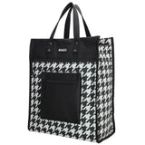 Beagles indkøbspose houndstooth