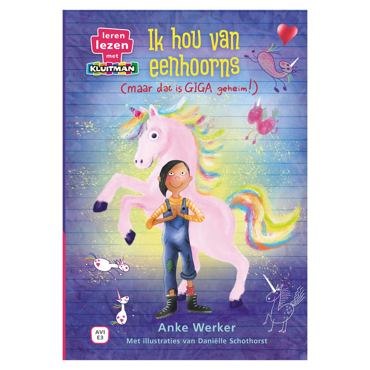 Kluitman publishing house I love unicorns (but that is Giga Secret) - Avi -E3