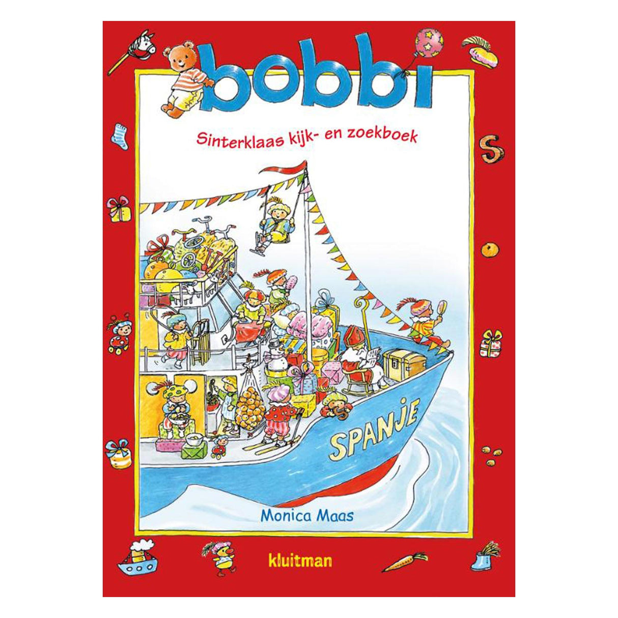 Kustantaja Kluitman Bobbi Sinterklaas katselu- ja hakukirja