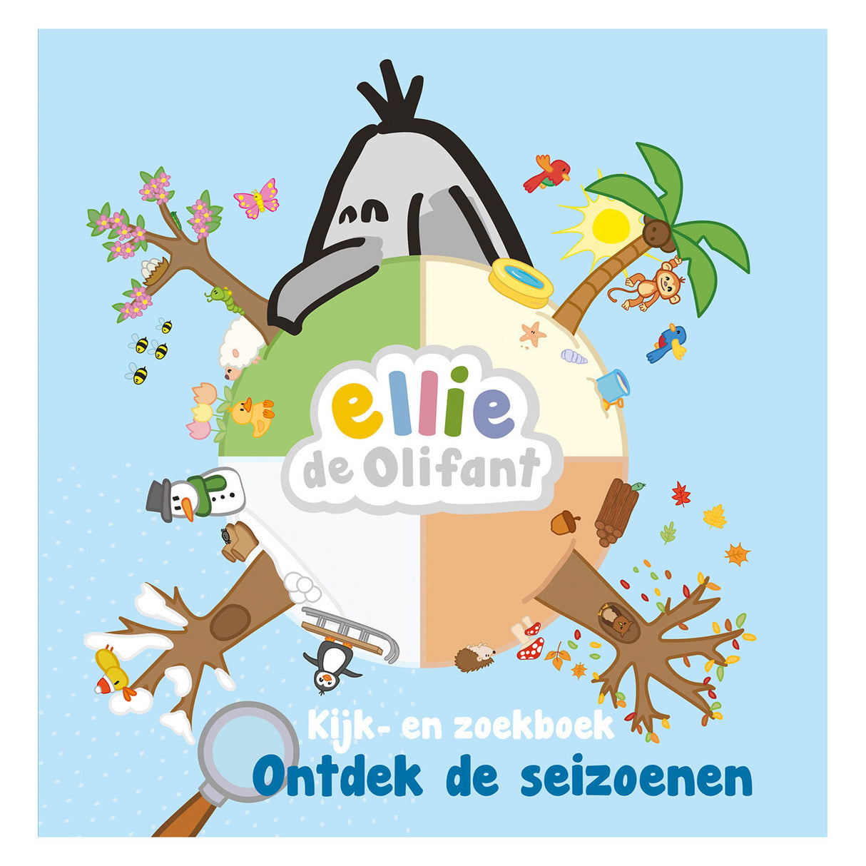 Publisher Kluitman look search book Ellie the elephant discover the seasons