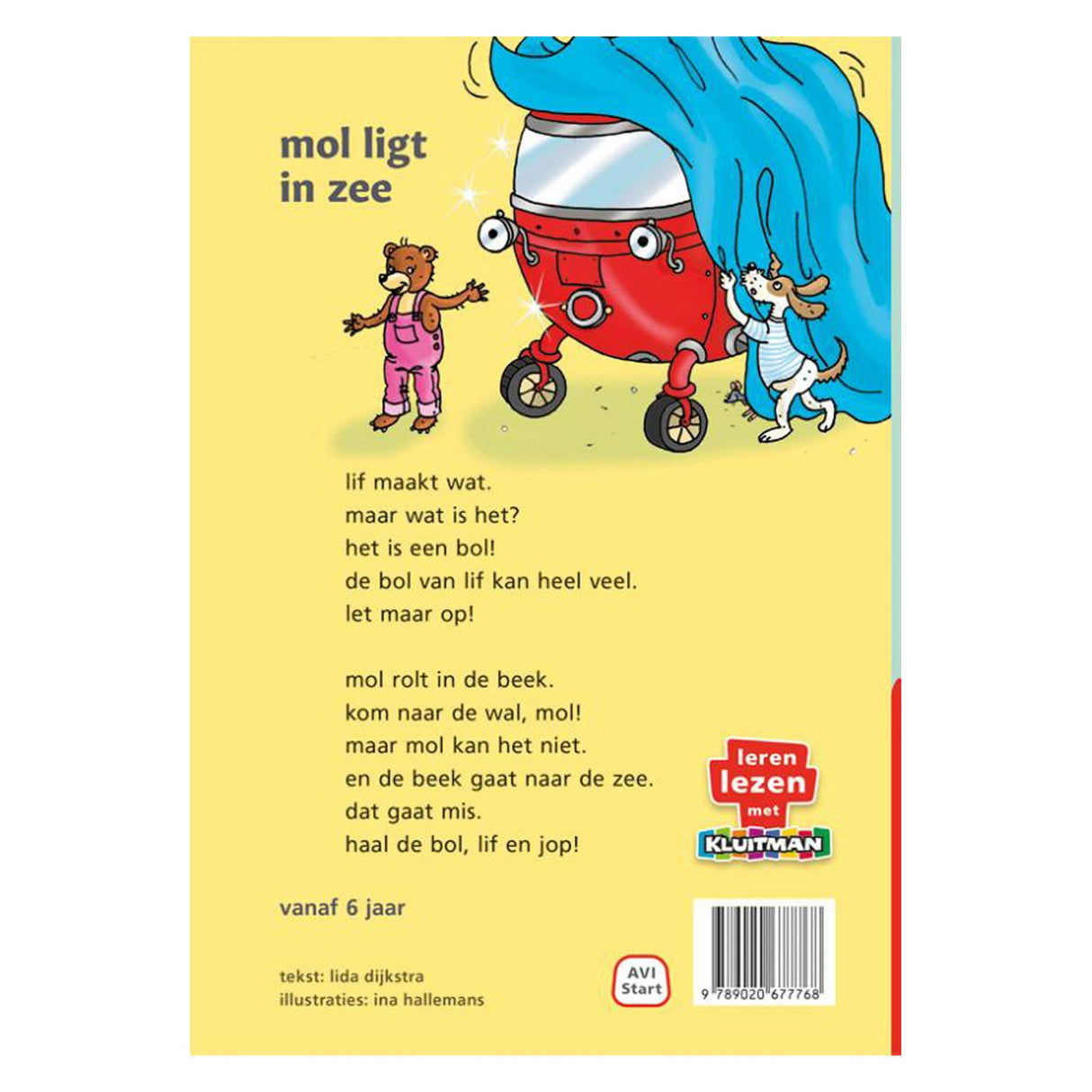 Publisher Kluitman Mol is located in the sea AVI Start - Children's Book
