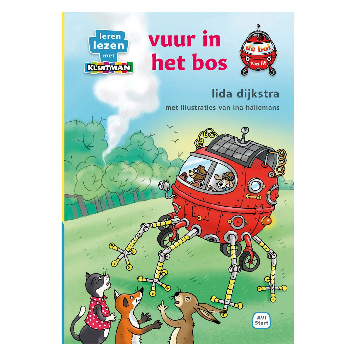 Kluitman založnik de bol van lif, ogenj v gozdu - avi -start