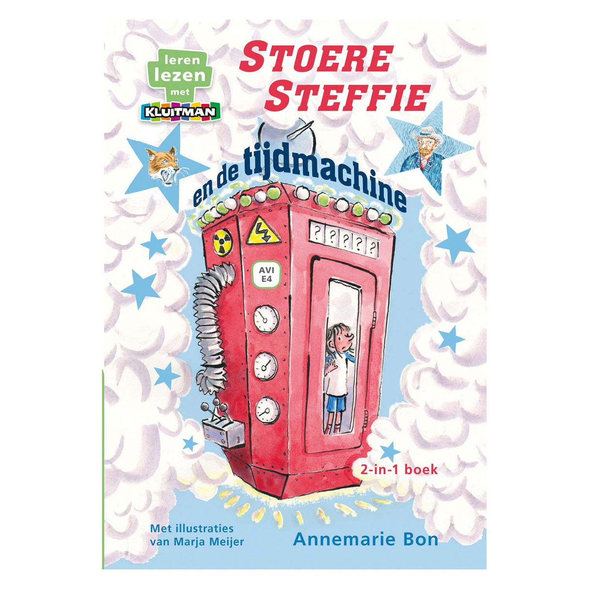 Kluitman Stoere Steffie Publisher and the Tijdmachine 2in1 - AVI -E4