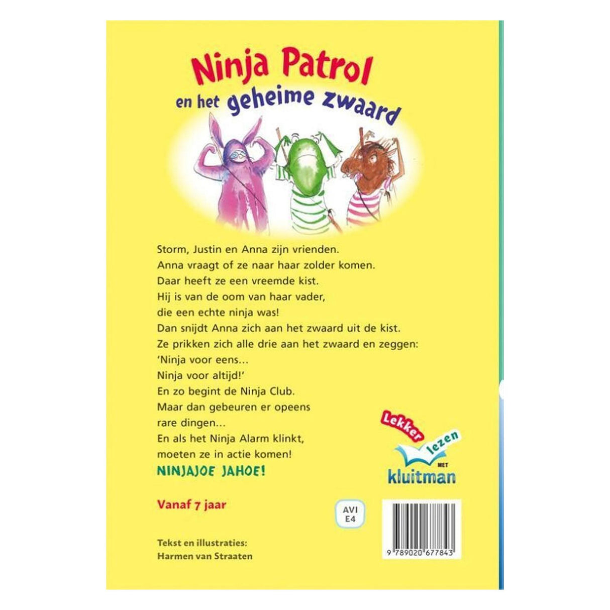 Editore Kluitman Ninja Patrol e The Secret Sword Avi-E4