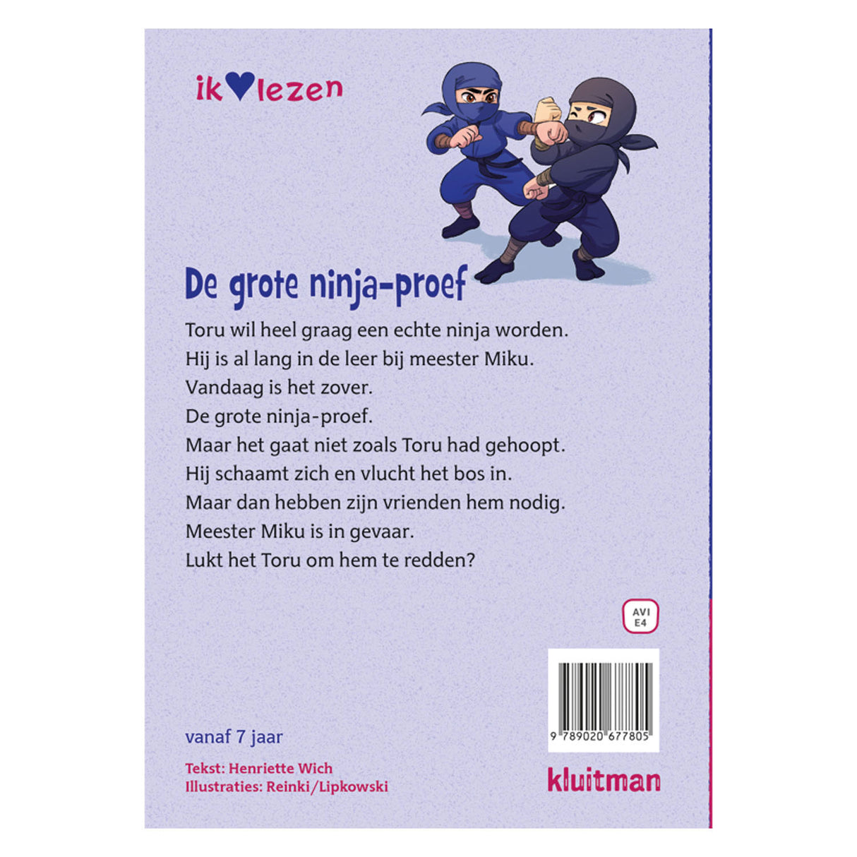 Publisher Kluitman the Great Ninja Trial - AVI -E4