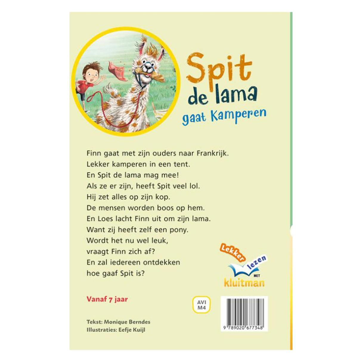 Publisher Kluitman Spit de Lama is going to camp (AVI-M4)