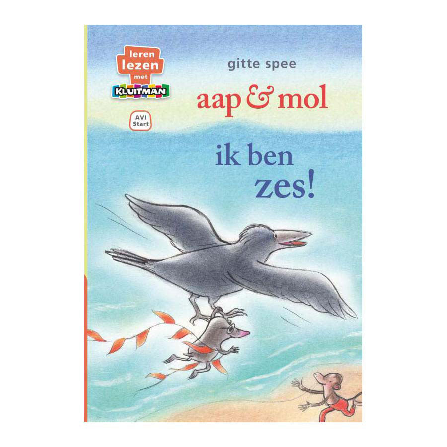 Uitgeverij kluitman aap mol ik ben zes! avi start