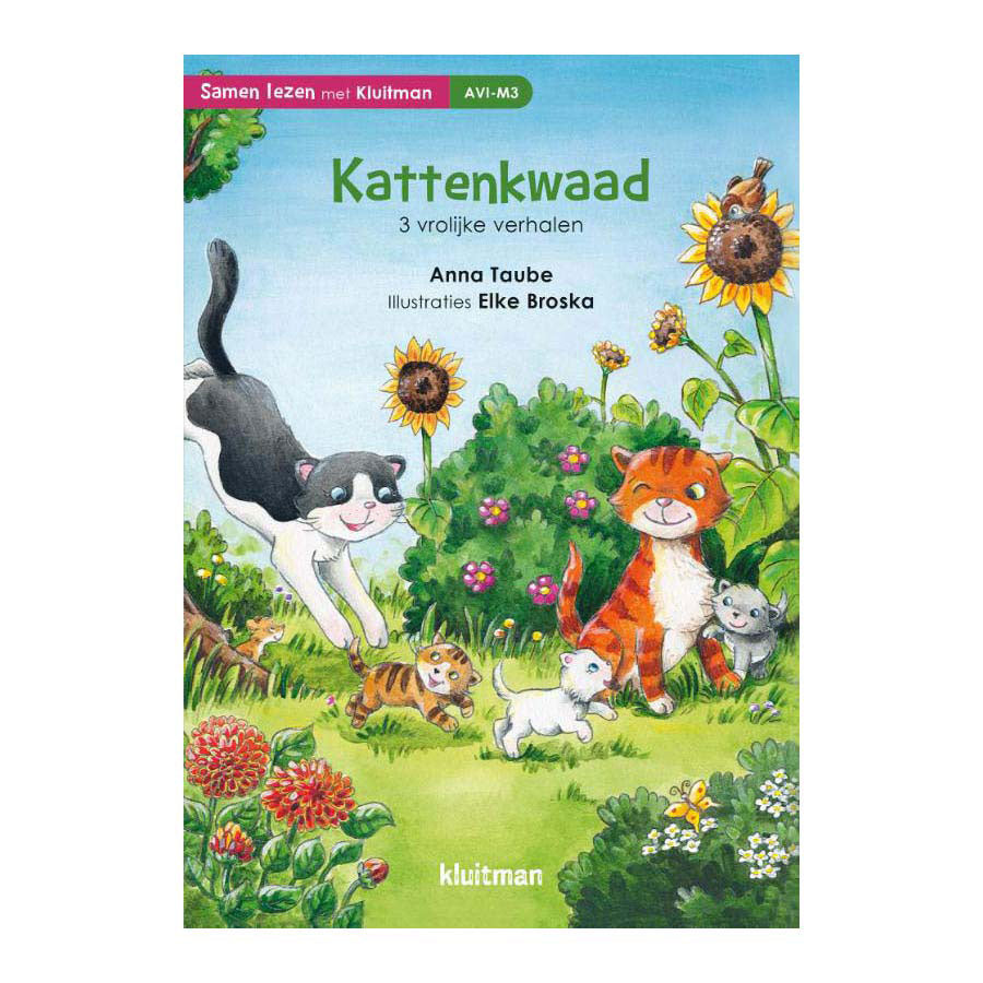 Uitgeverij kluitman kattenkwaad avi m3